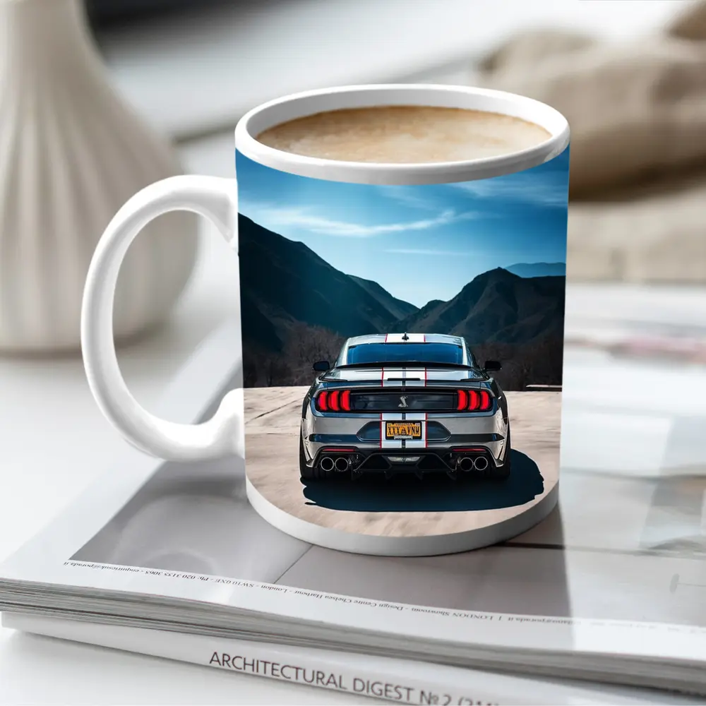 Ford Mustang Shelby GT500 Mountain Road Rear – Mugs