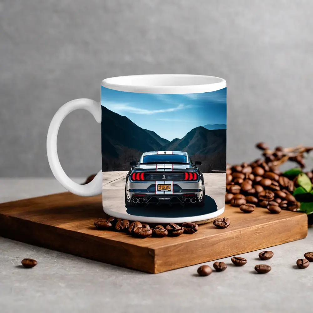 Ford Mustang Shelby GT500 Mountain Road Rear – Mugs