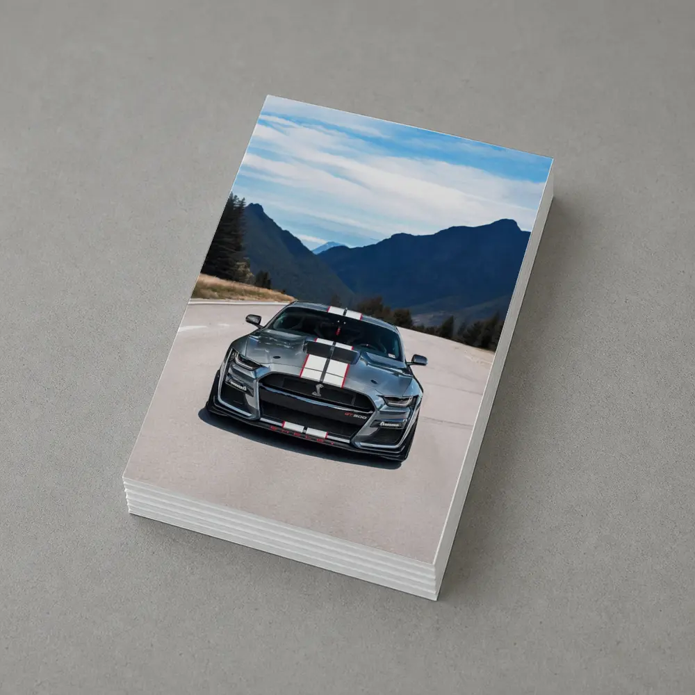 Ford Mustang Shelby GT500 Mountain Road – Postcards