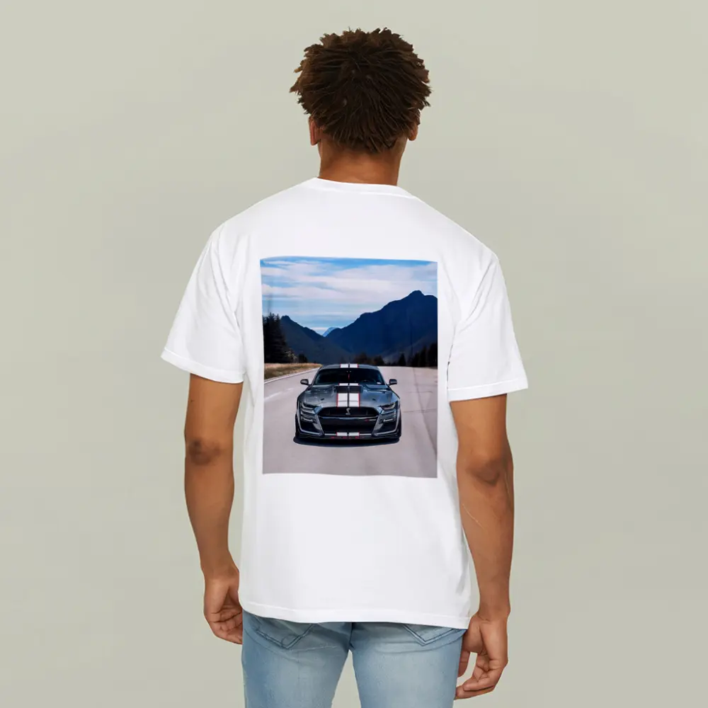 Ford Mustang Shelby GT500 Mountain Road – T-Shirts