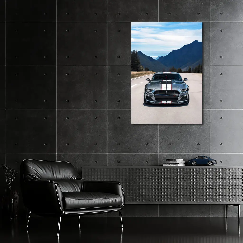 Ford Mustang Shelby GT500 Mountain Road – Wall Art