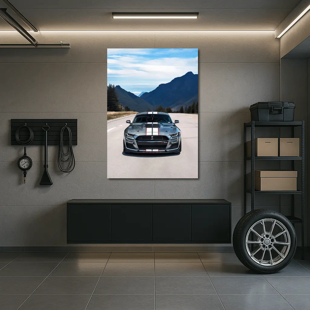 Ford Mustang Shelby GT500 Mountain Road – Wall Art