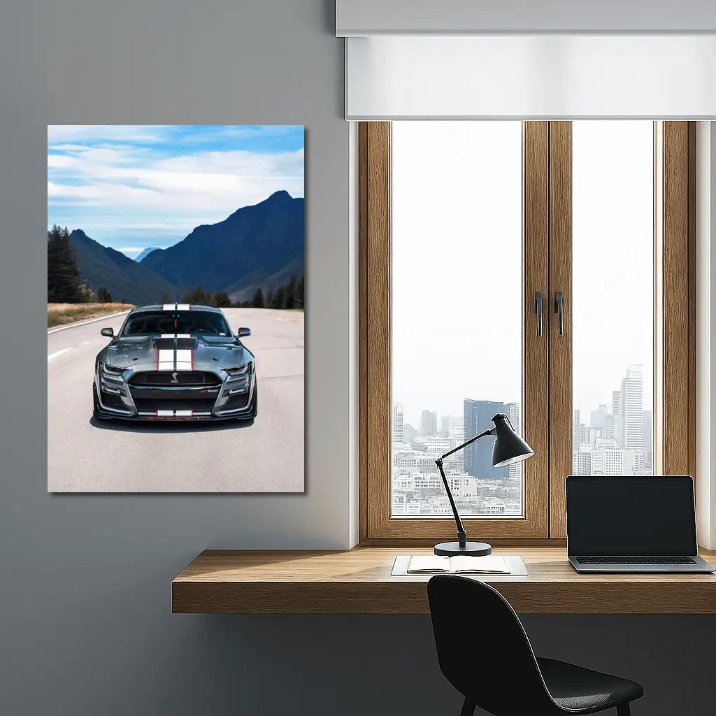 Ford Mustang Shelby GT500 Mountain Road – Wall Art