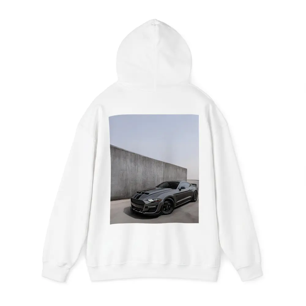 Ford Mustang Shelby GT500 Gray Concrete Wall – Hoodies