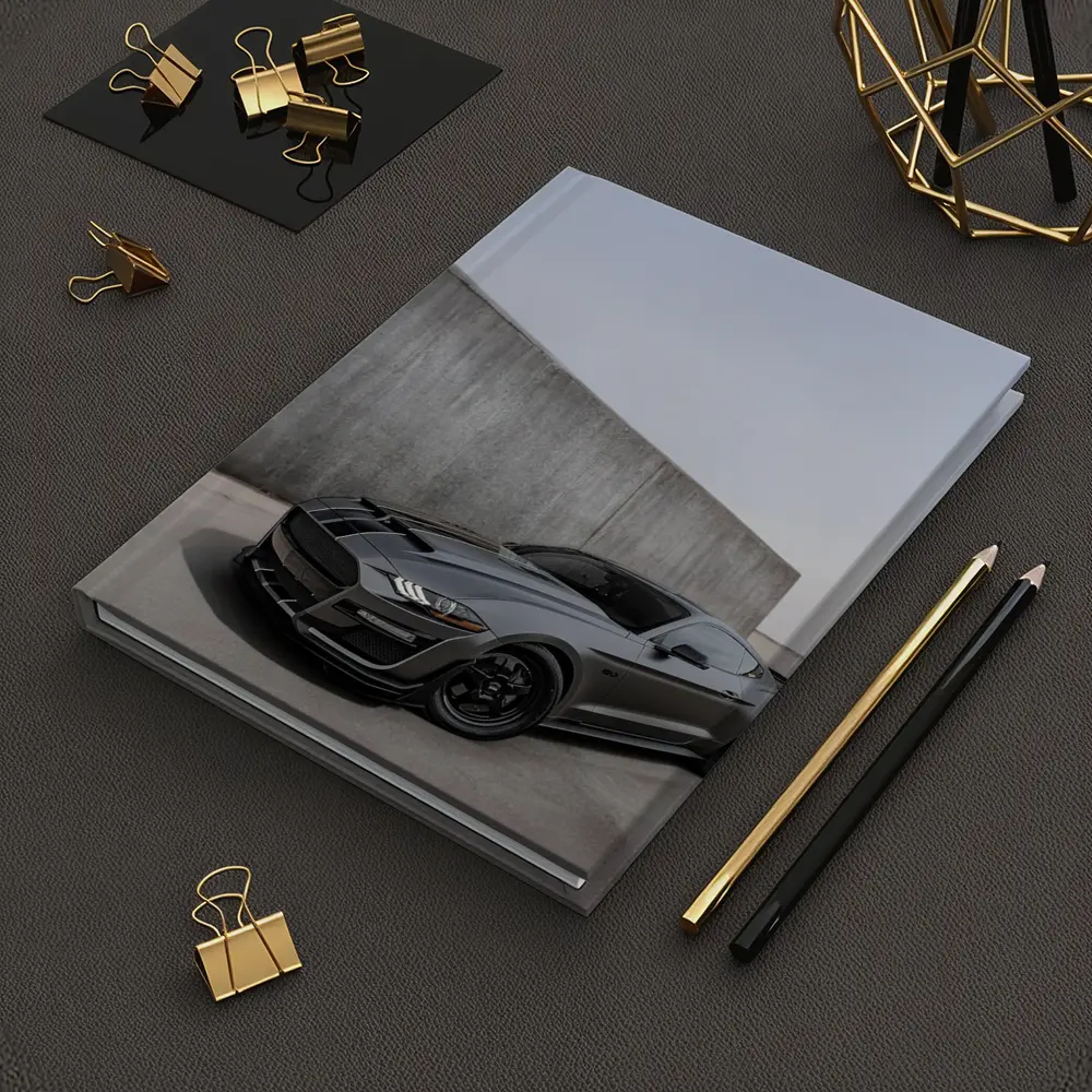 Ford Mustang Shelby GT500 Gray Concrete Wall – Notebooks