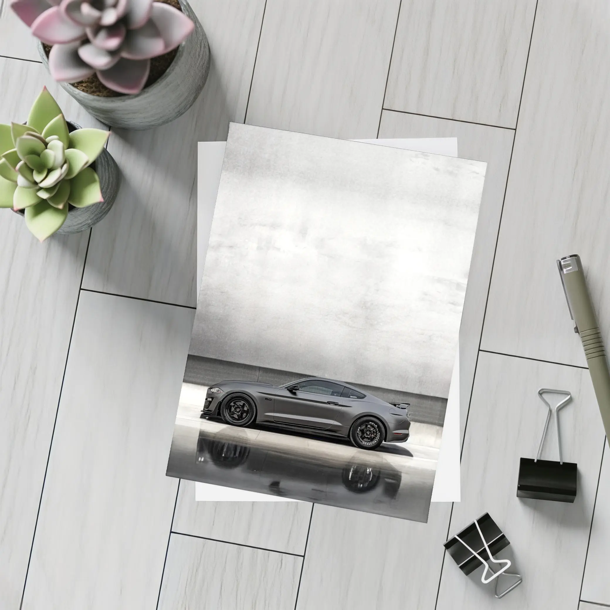 Ford Mustang Shelby GT500 Dark Gray Concrete – Postcards
