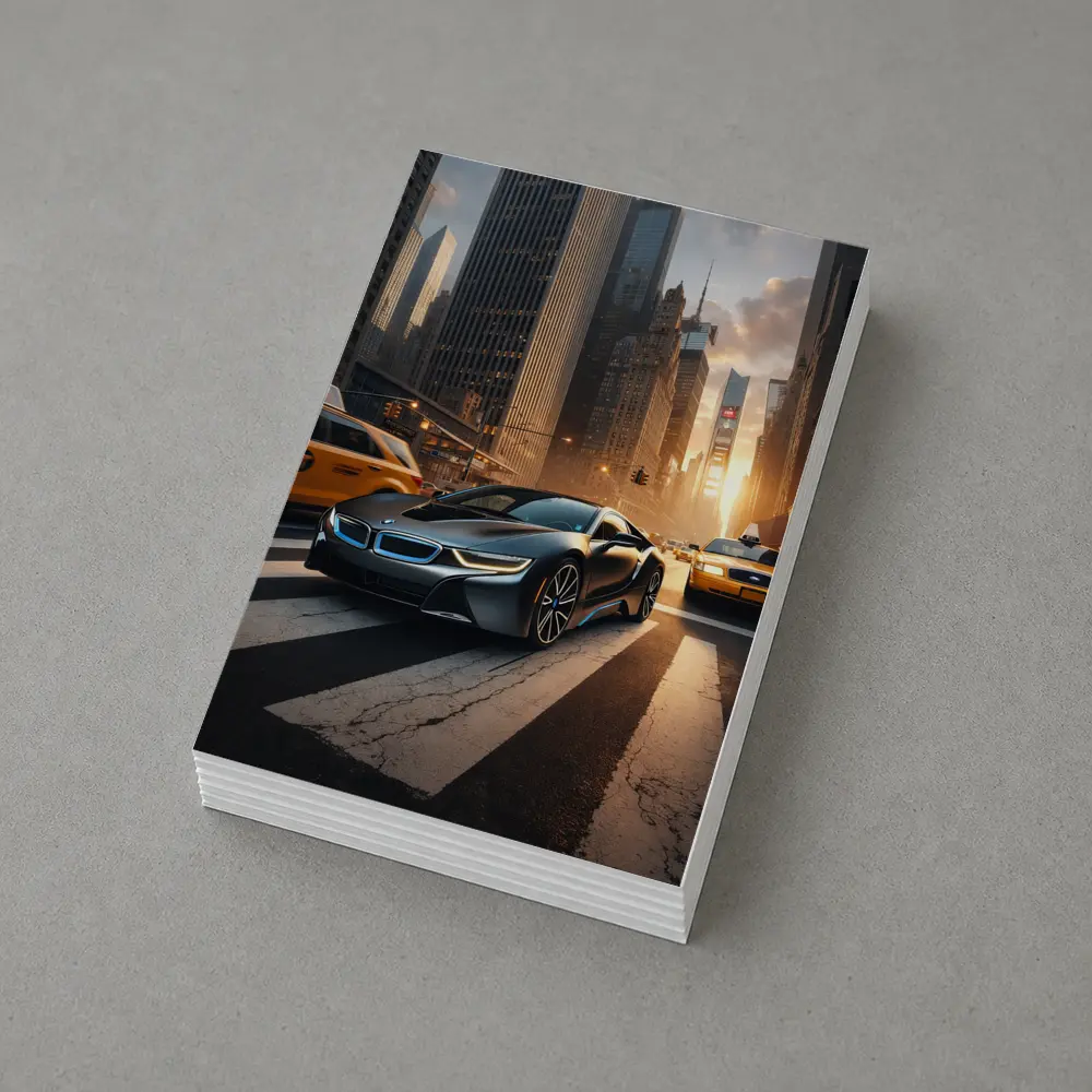 BMW i8 Driving Through New York City – Postcards