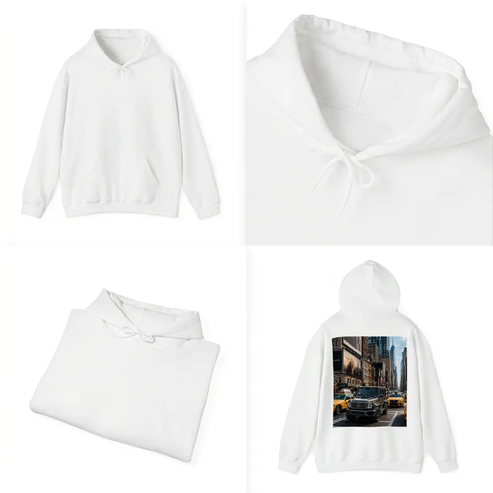 Mercedes G Wagon Black SUV New York Street – Hoodies