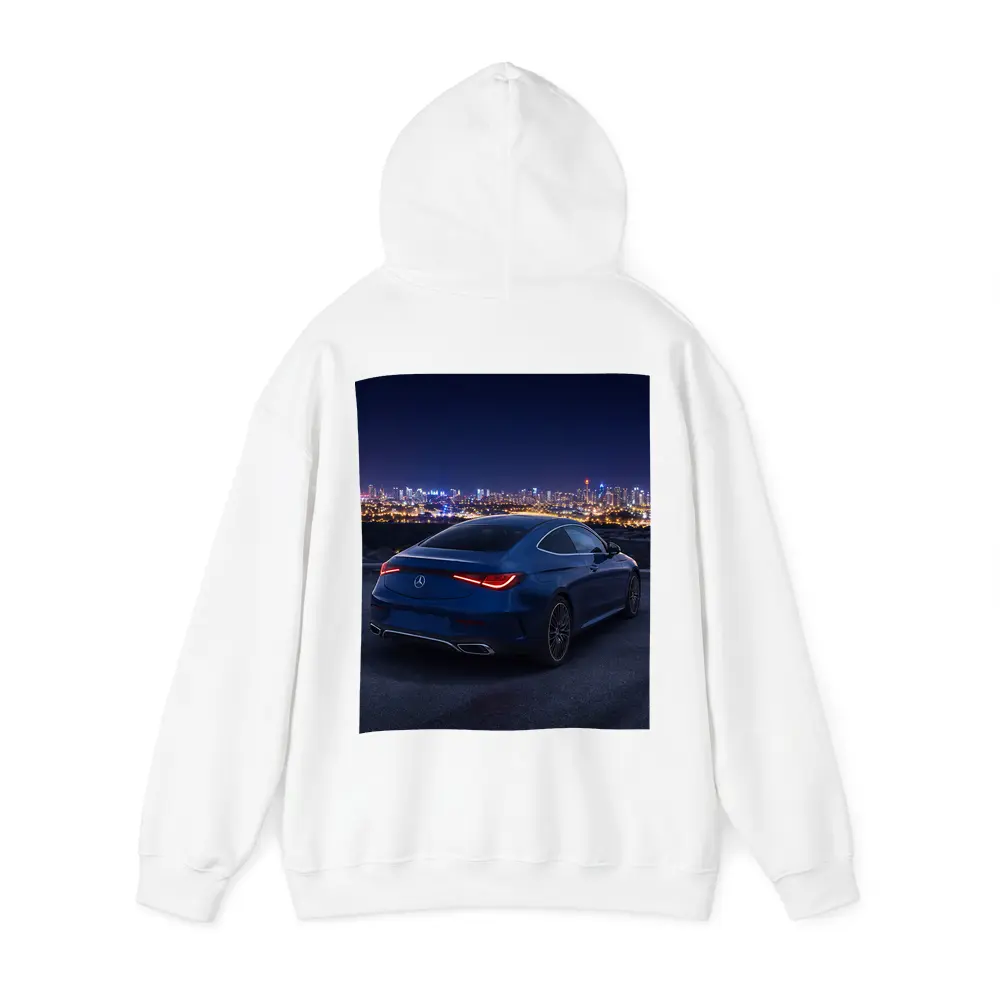 Mercedes CLE Coupe Blue City Night – Hoodies