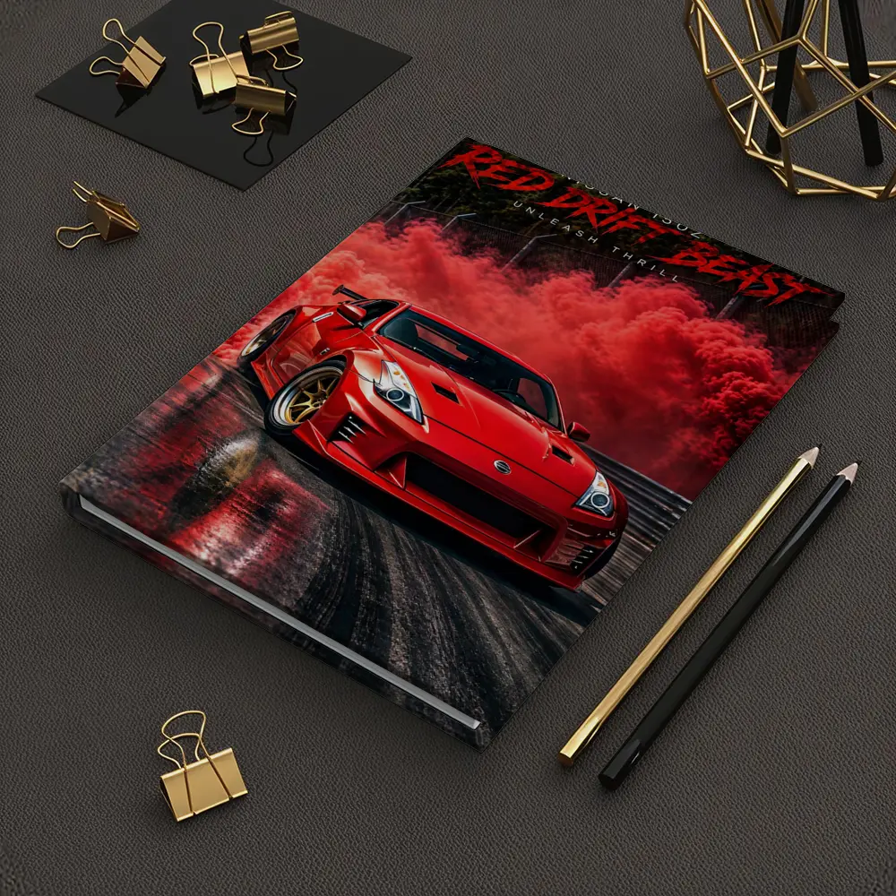 Nissan 350Z Red Drift Beast Smoke – Notebooks