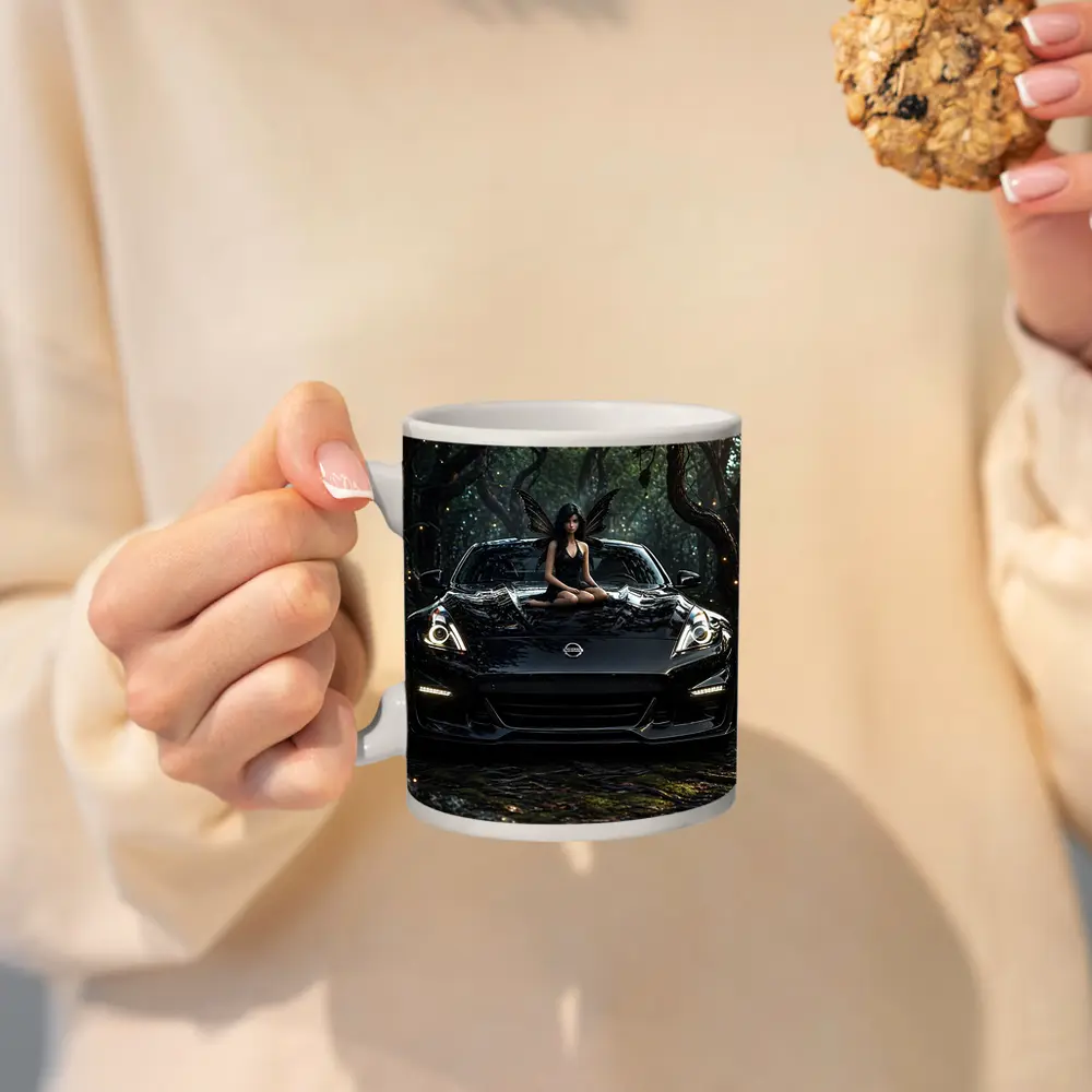 Nissan Z Black Fairy Dark Forest – Mugs