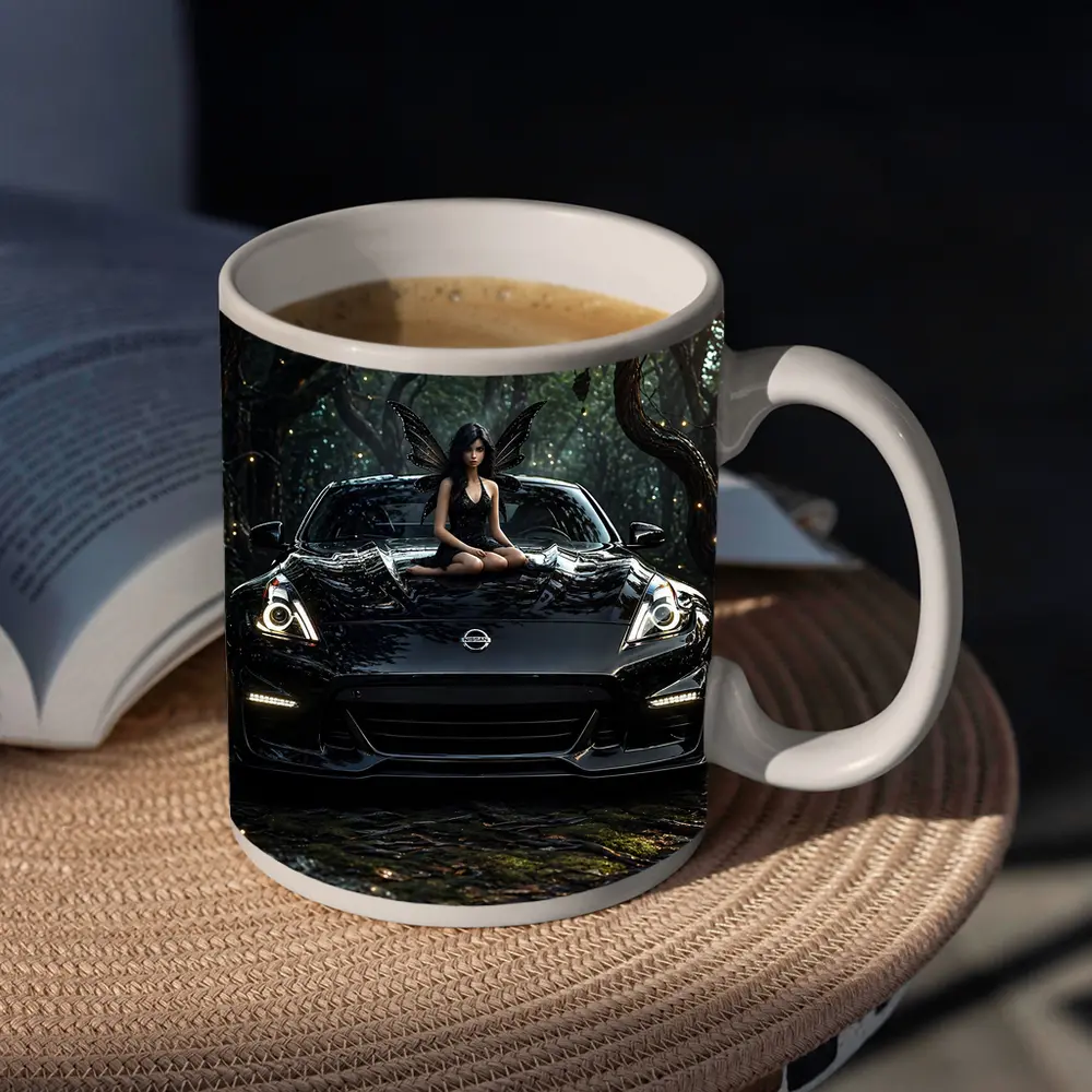 Nissan Z Black Fairy Dark Forest – Mugs