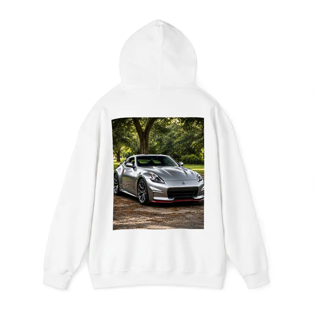 Nissan 370Z Silver Nismo Park Setting – Hoodies