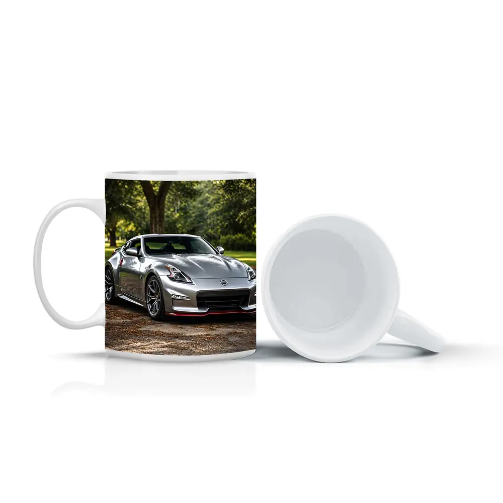 Nissan 370Z Silver Nismo Park Setting – Mugs