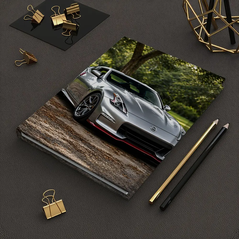 Nissan 370Z Silver Nismo Park Setting – Notebooks