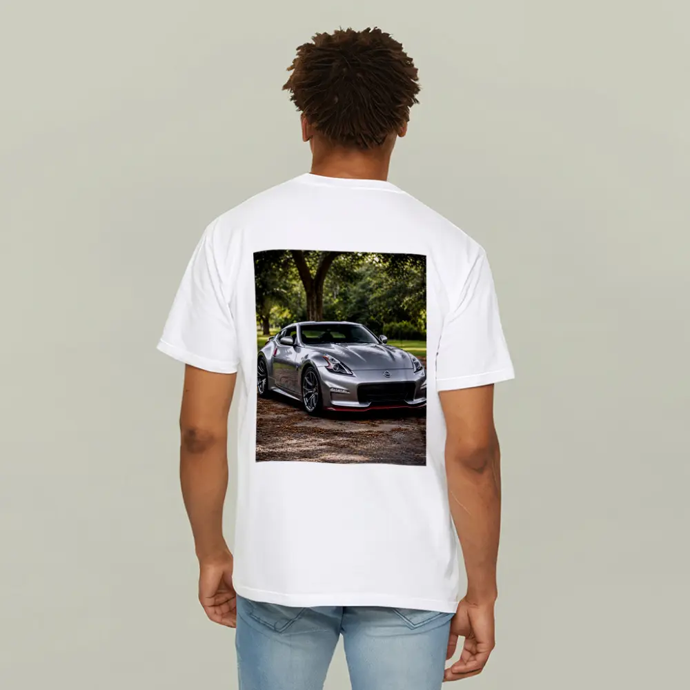 Nissan 370Z Silver Nismo Park Setting – T-Shirts