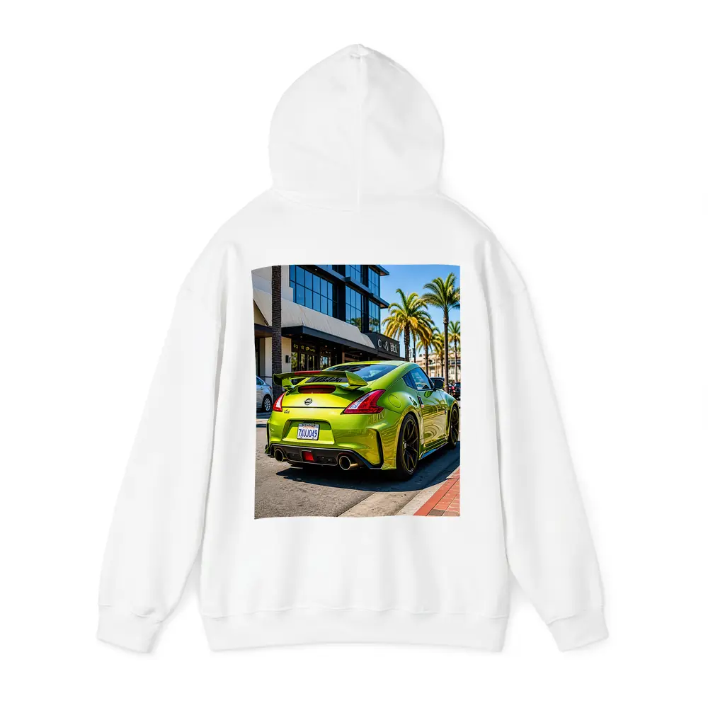 Nissan 370Z Green Street Urban Setting – Hoodies