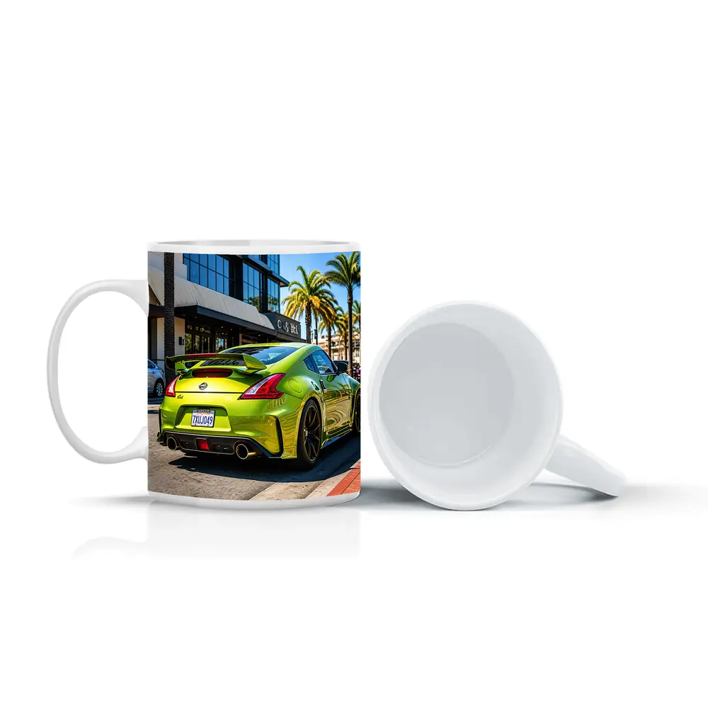 Nissan 370Z Green Street Urban Setting – Mugs