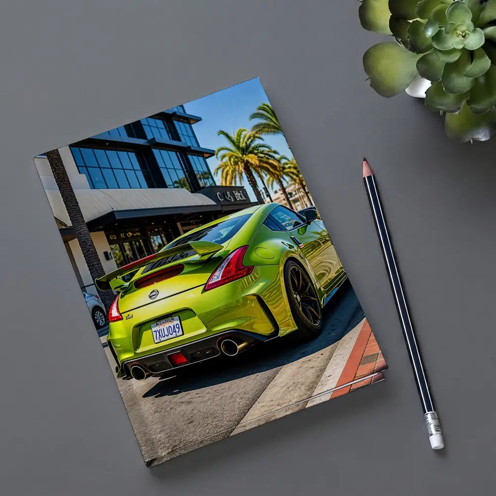 Nissan 370Z Green Street Urban Setting – Notebooks