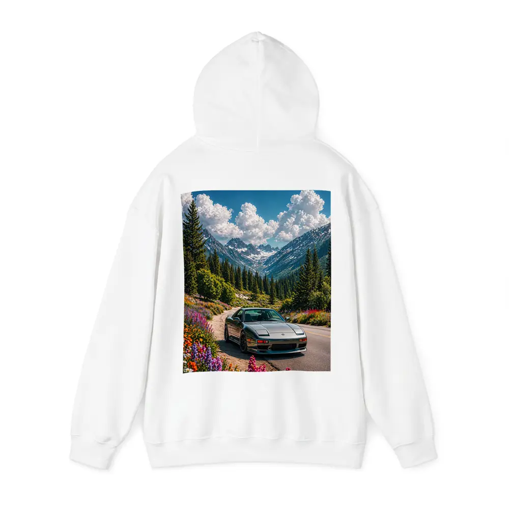 Nissan 240SX Mountain Road Wildflowers Drive – Hoodies