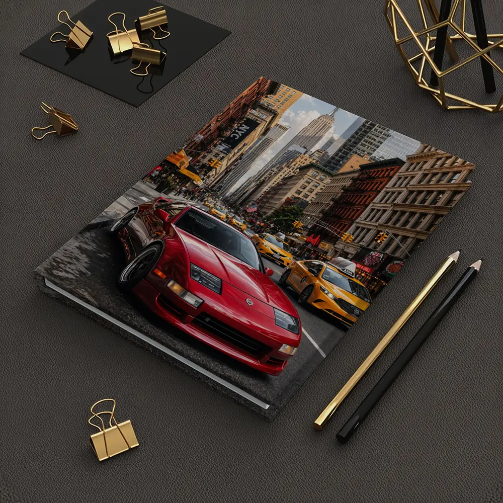 Nissan 300ZX Red Sports Car New York – Notebooks