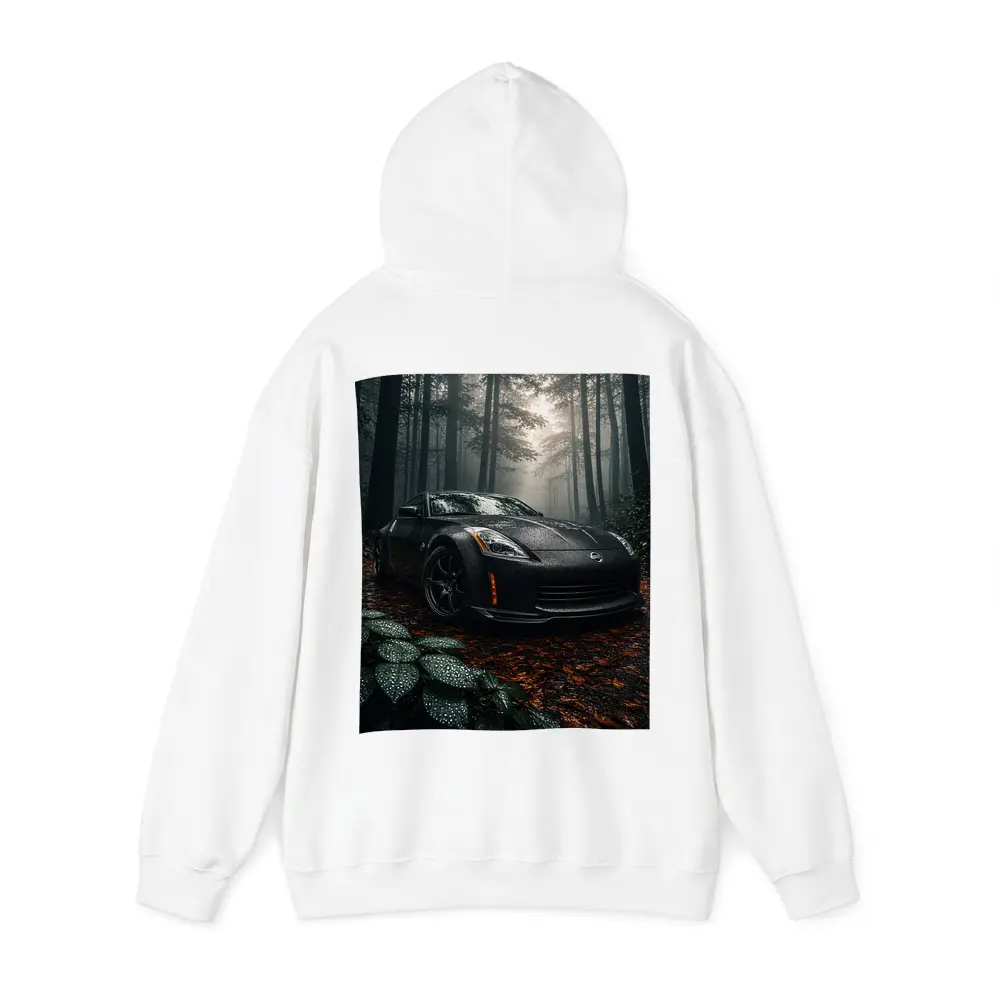 Nissan 350Z Black Wet Forest Night – Hoodies