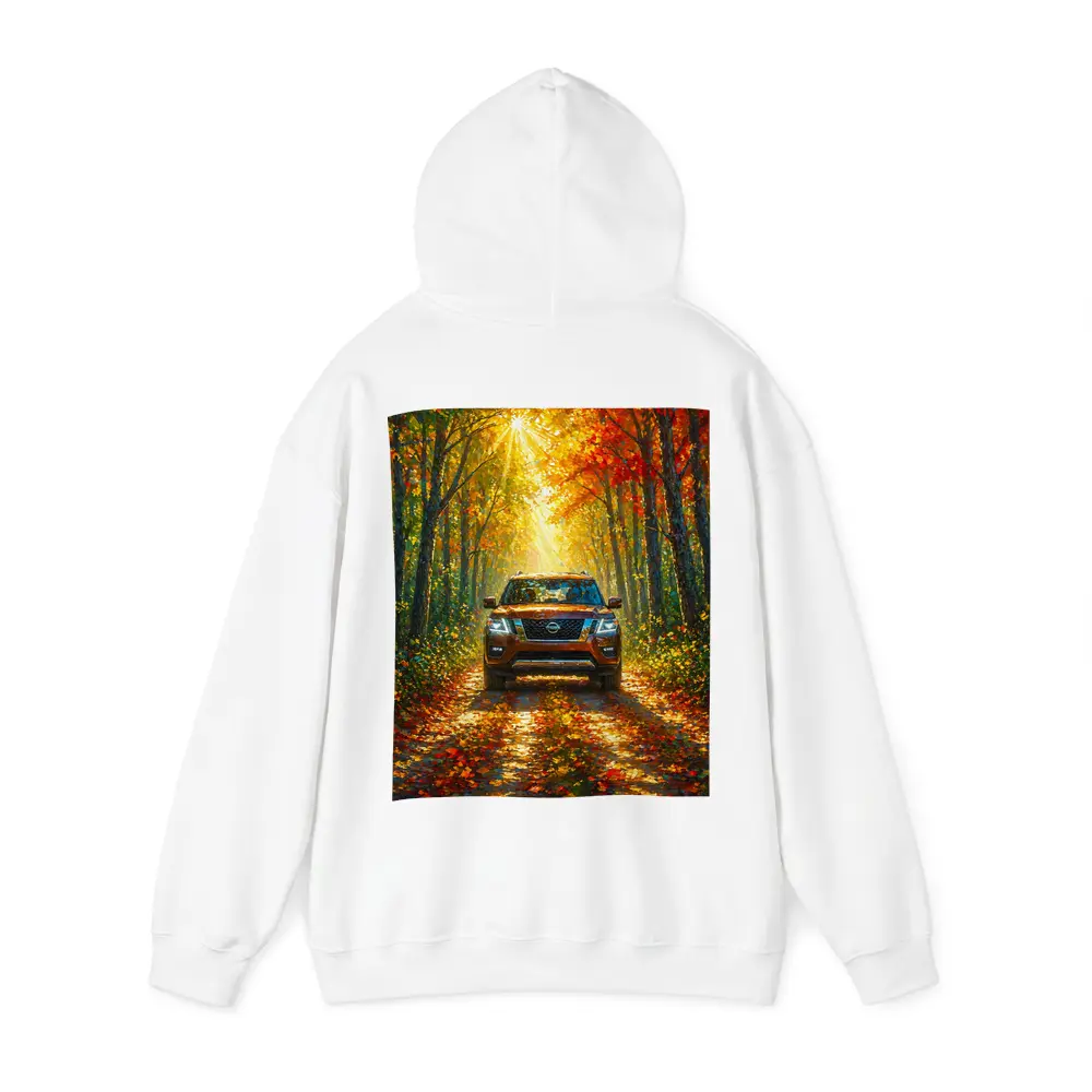 Nissan Armada SUV Autumn Forest Drive – Hoodies