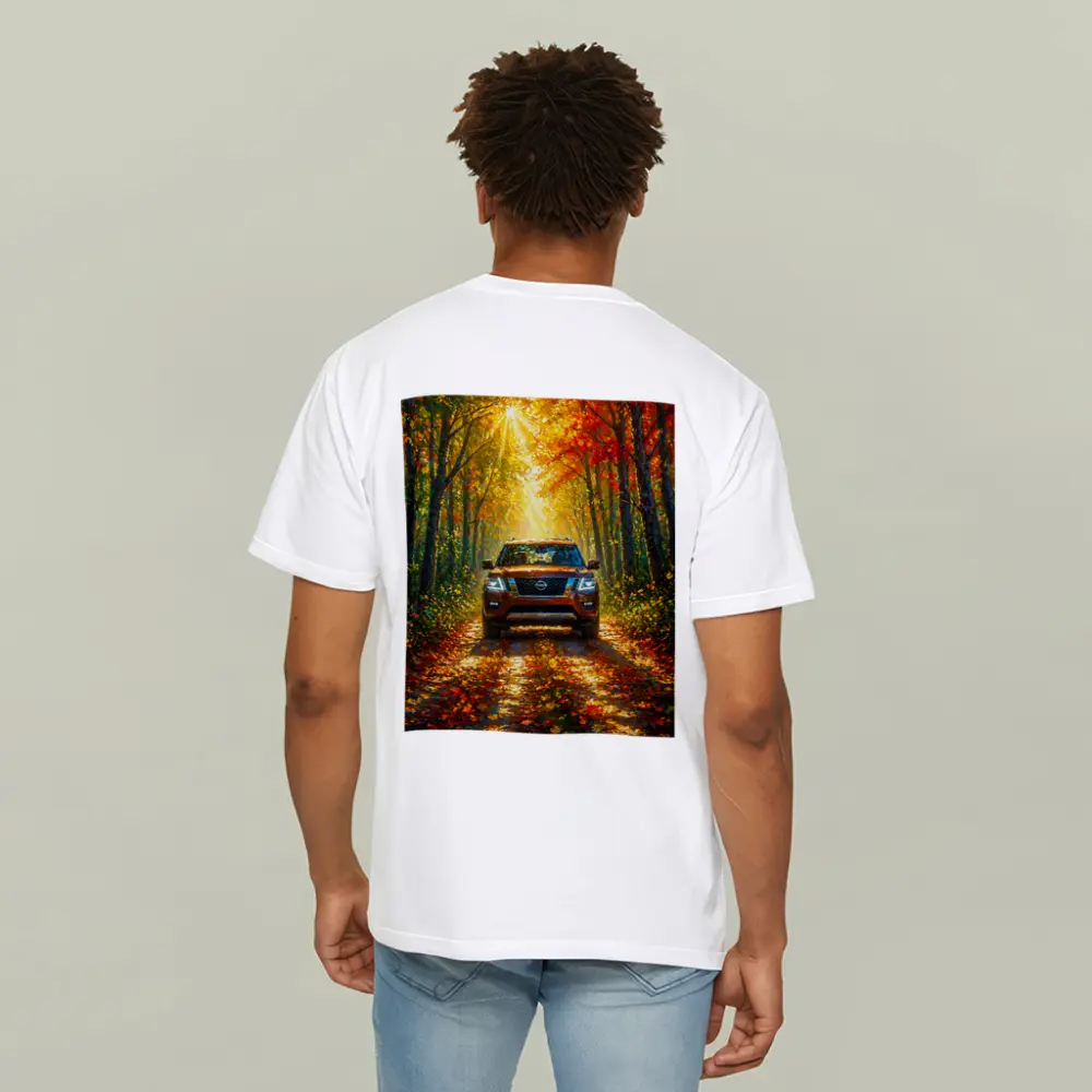 Nissan Armada SUV Autumn Forest Drive – T-Shirts