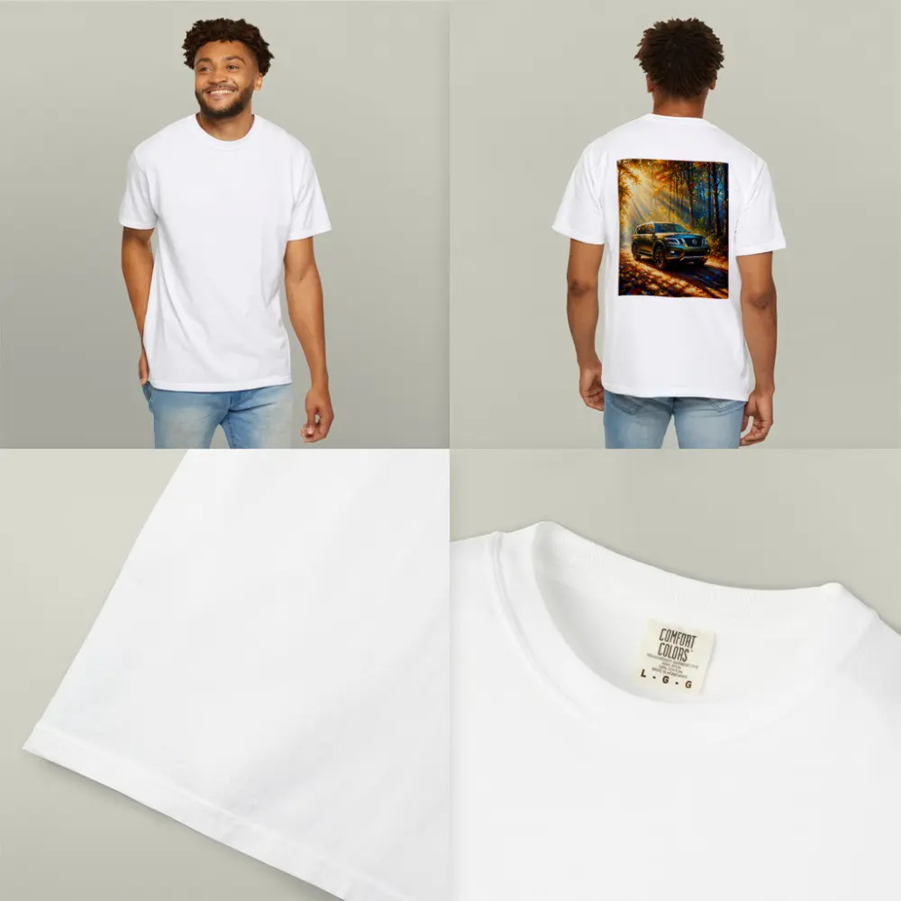 Nissan Armada Forest Autumn Impressionism Art – T-Shirts