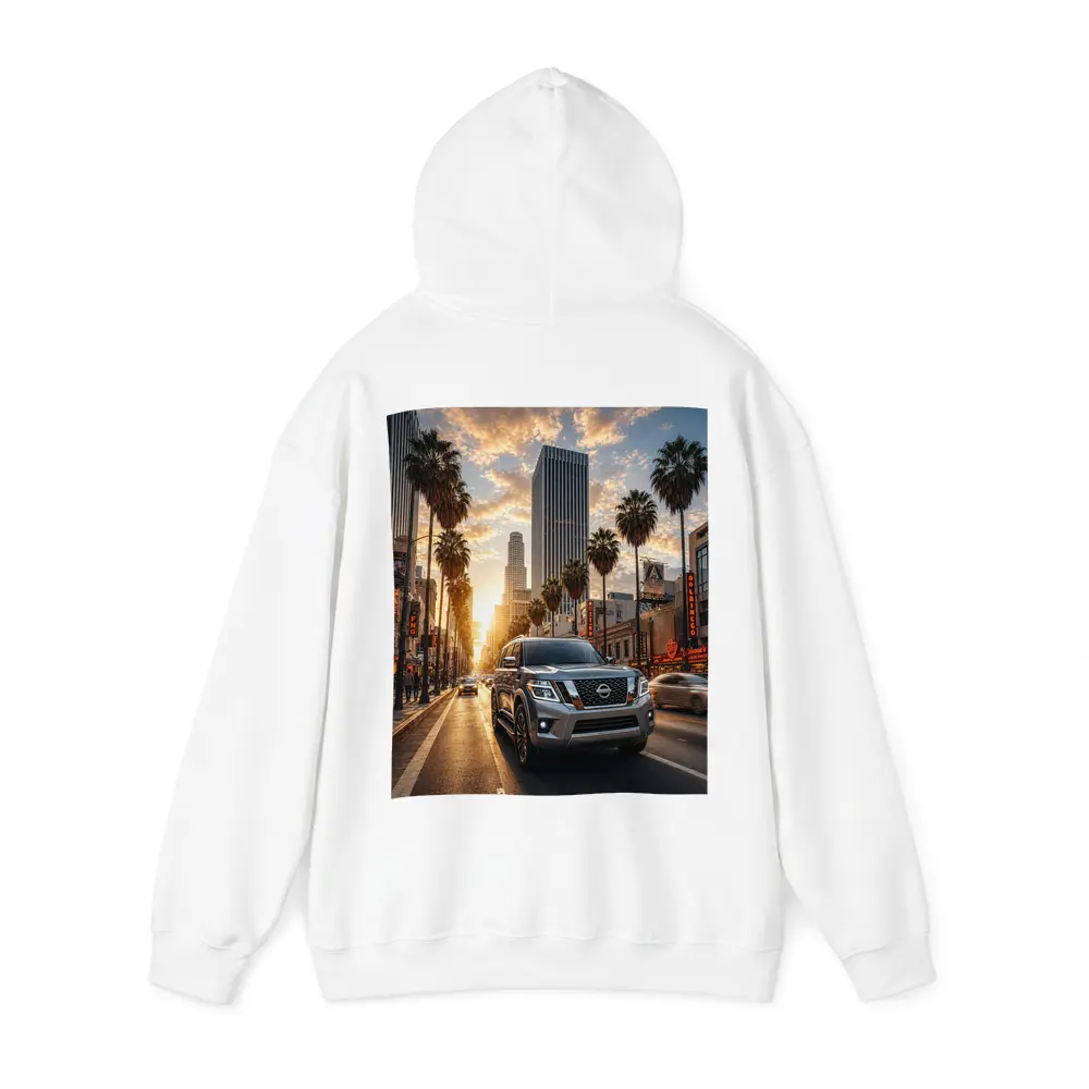 Nissan Armada SUV Los Angeles Sunset Street – Hoodies