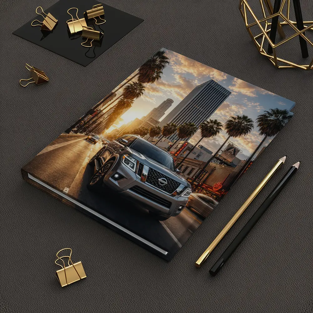 Nissan Armada SUV Los Angeles Sunset Street – Notebooks