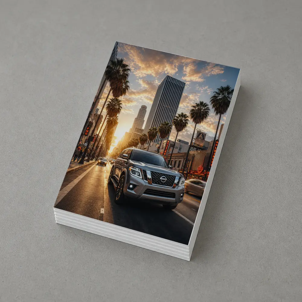 Nissan Armada SUV Los Angeles Sunset Street – Postcards