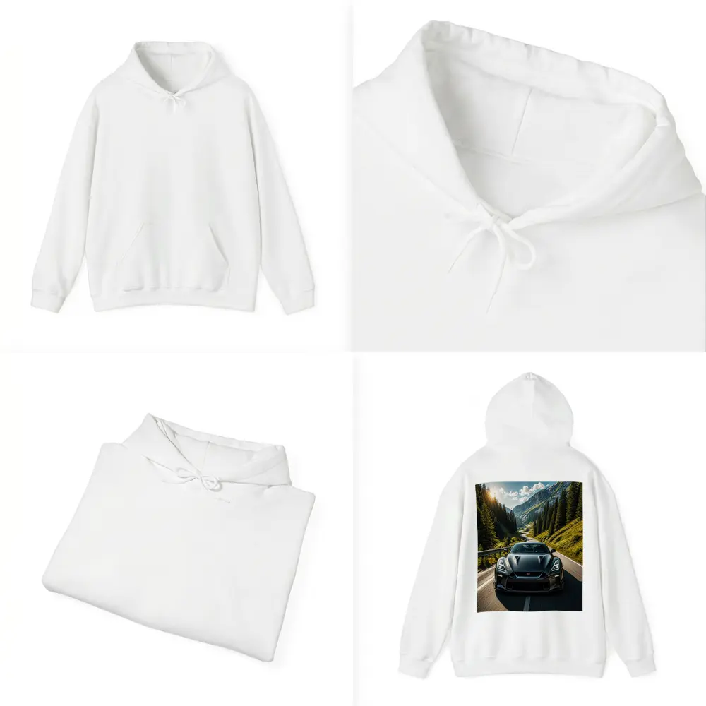 Nissan GT-R Black Mountain Road Drive – Hoodies