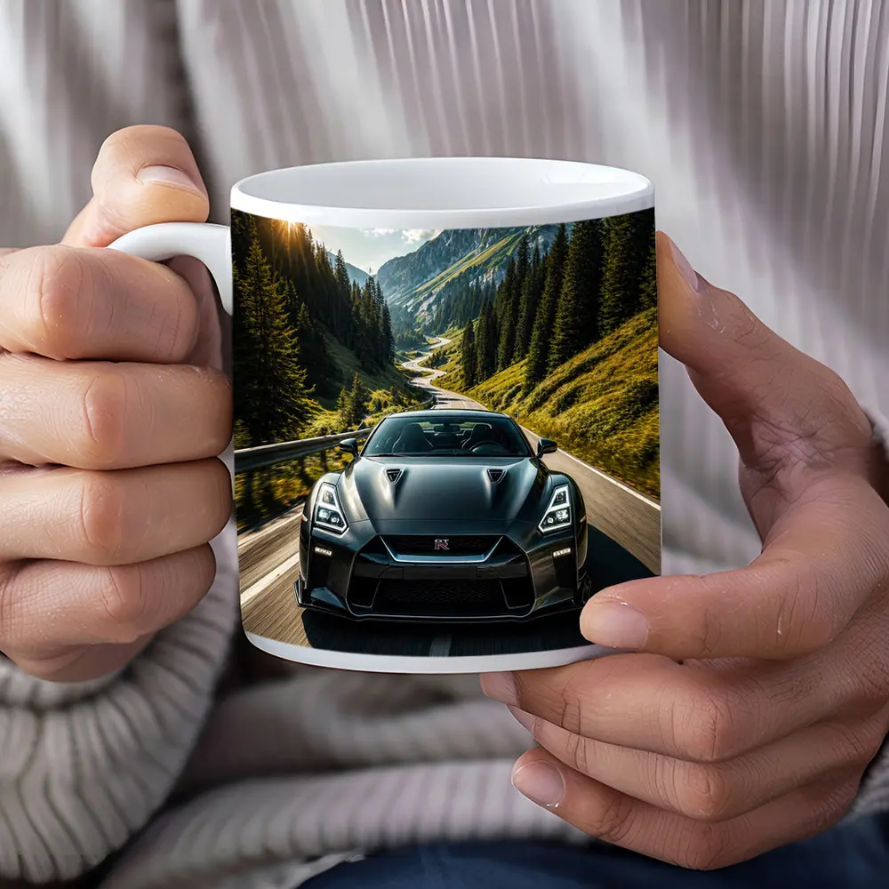 Nissan GT-R Black Mountain Road Drive – Mugs