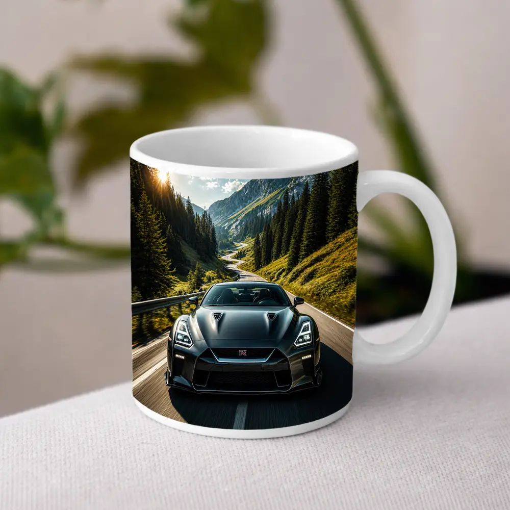 Nissan GT-R Black Mountain Road Drive – Mugs