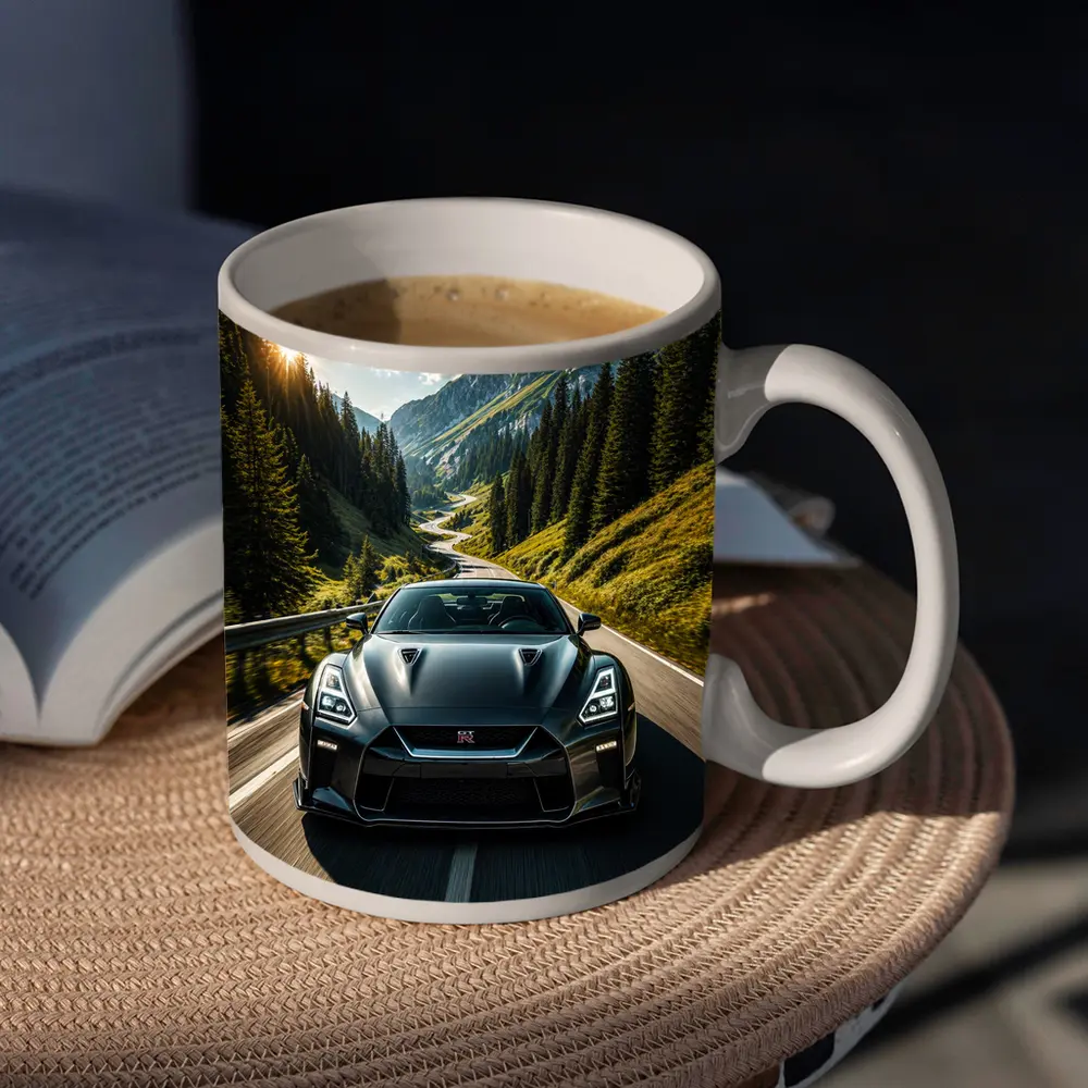 Nissan GT-R Black Mountain Road Drive – Mugs