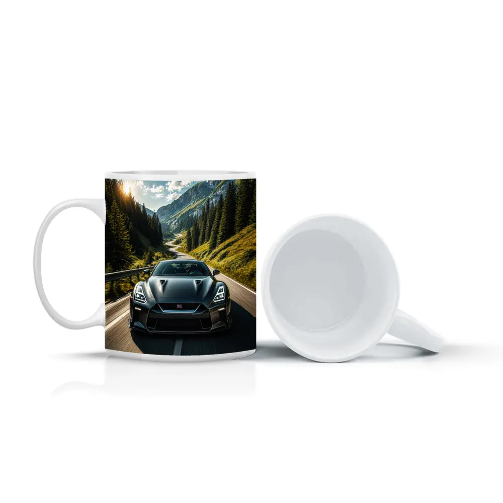 Nissan GT-R Black Mountain Road Drive – Mugs