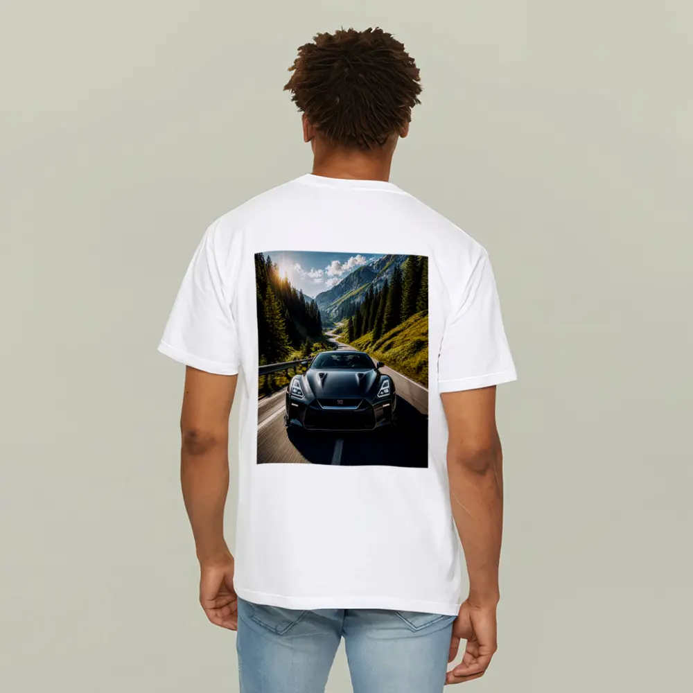 Nissan GT-R Black Mountain Road Drive – T-Shirts