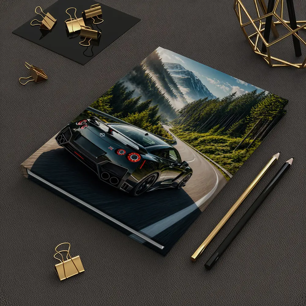 Nissan GT-R Driving Mountain Forest Road – Notebooks