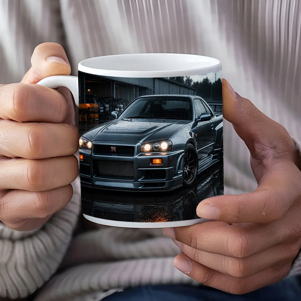 Nissan Skyline GT-R R34 Rainy Dark Setting – Mugs