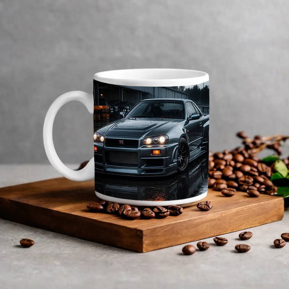 Nissan Skyline GT-R R34 Rainy Dark Setting – Mugs