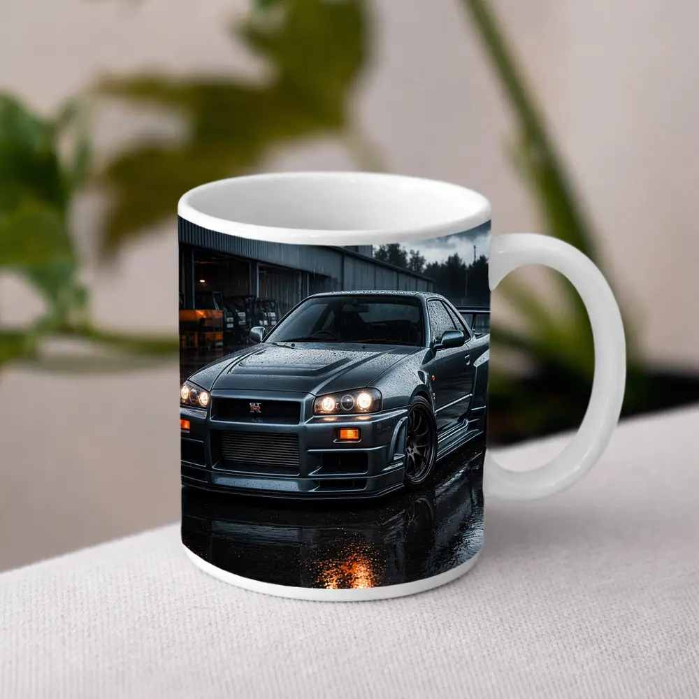 Nissan Skyline GT-R R34 Rainy Dark Setting – Mugs