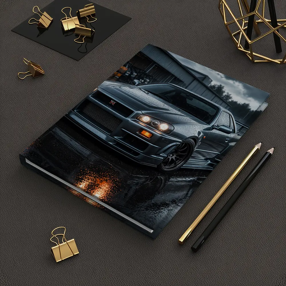 Nissan Skyline GT-R R34 Rainy Dark Setting – Notebooks