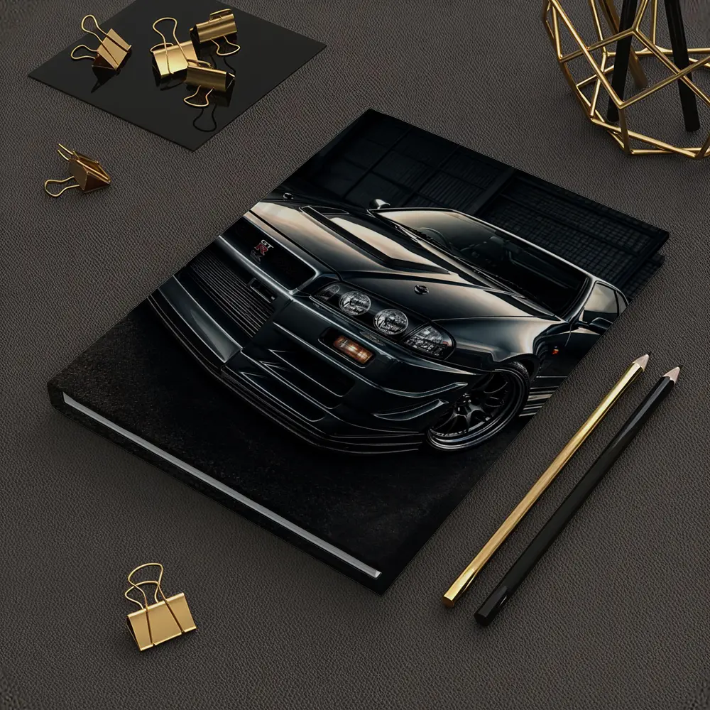 Nissan Skyline GT R Dark Garage – Notebooks