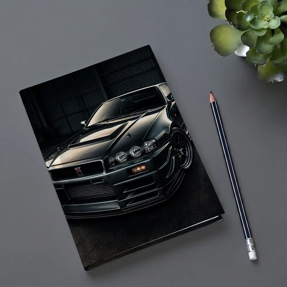 Nissan Skyline GT R Dark Garage – Notebooks