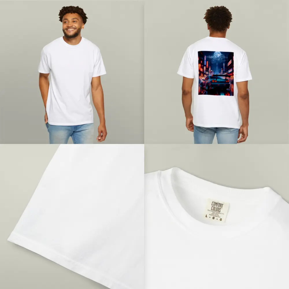 Nissan Skyline GTR Tokyo Neon Night Streets – T-Shirts