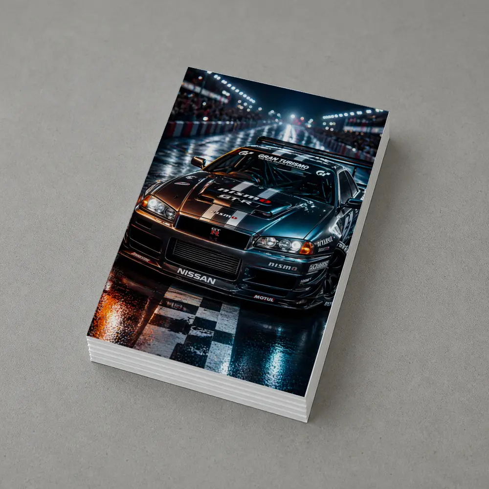 Nissan Skyline GT-R Nismo Race Track Night – Postcards