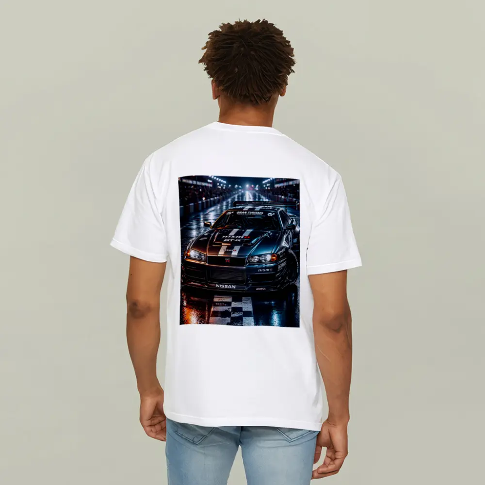 Nissan Skyline GT-R Nismo Race Track Night – T-Shirts