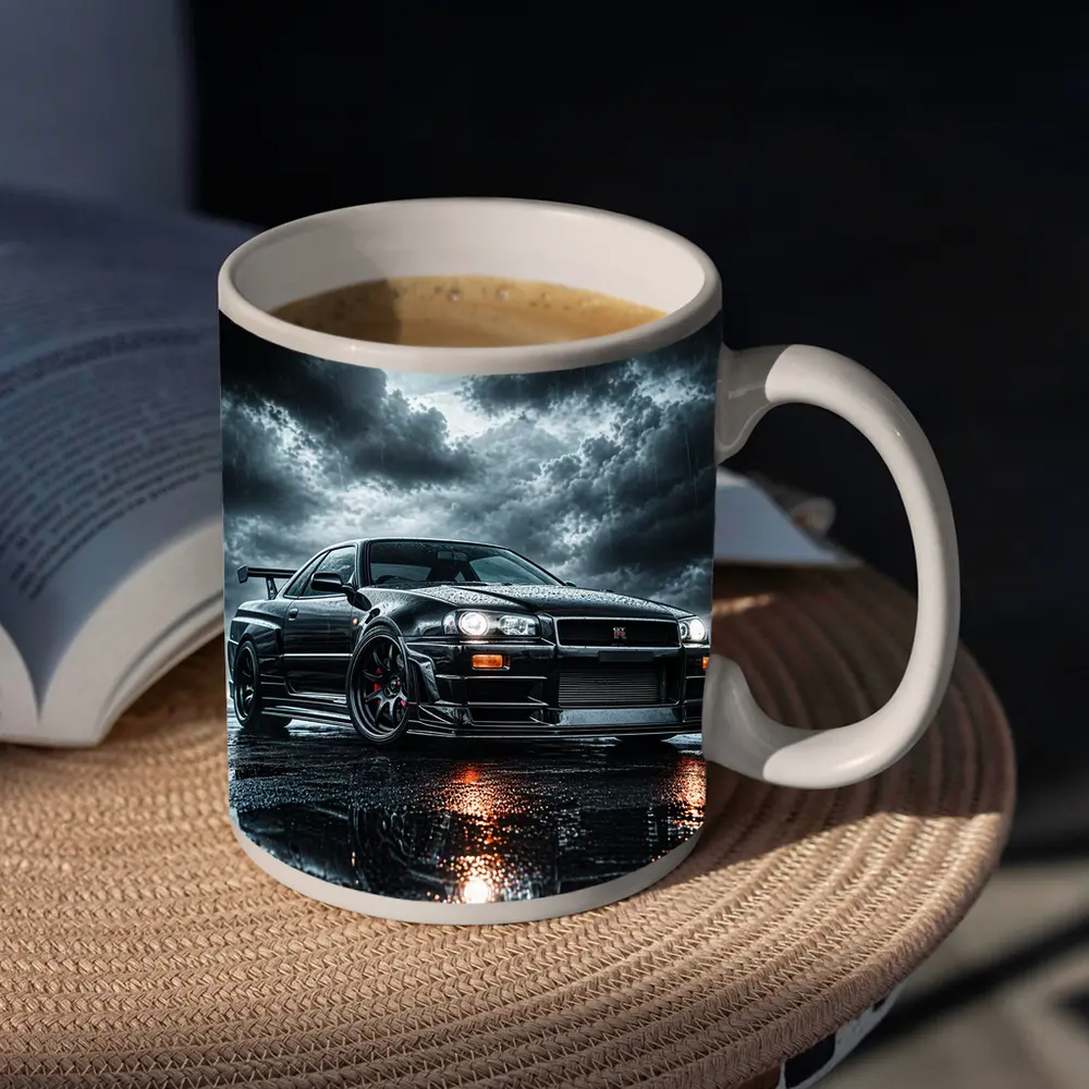 Nissan Skyline GT-R Black Rainy Storm – Mugs