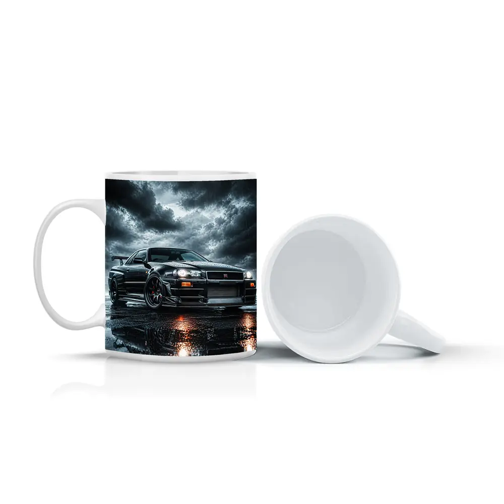 Nissan Skyline GT-R Black Rainy Storm – Mugs